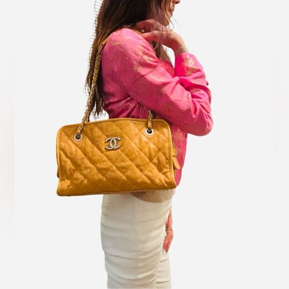 Chanel orange bag - Picture 4 of 16